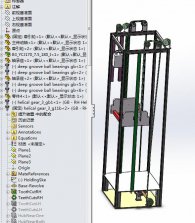 垂直升降類立體停車庫(kù)提升裝置的設(shè)計(jì)